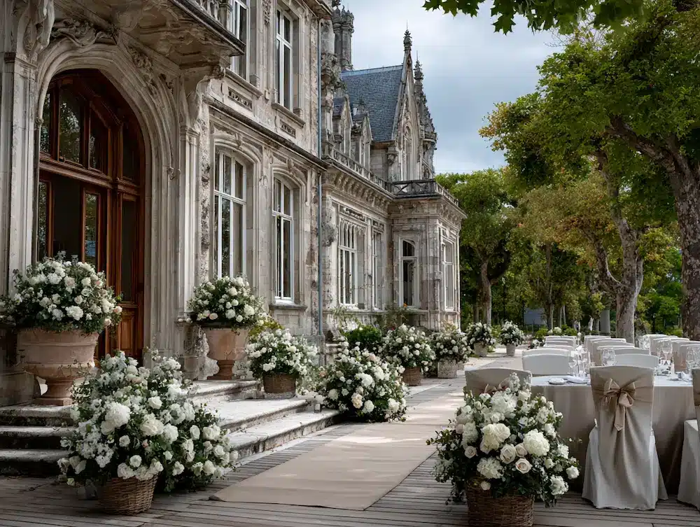 Mariage chateau hélécine